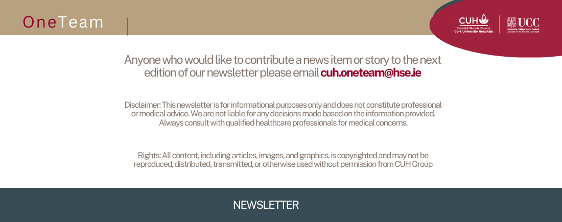 ONETEAM NEWSLETTER SUBMIT